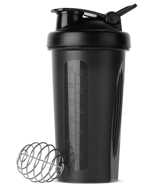 Black Shaker Bottle - 28 Oz